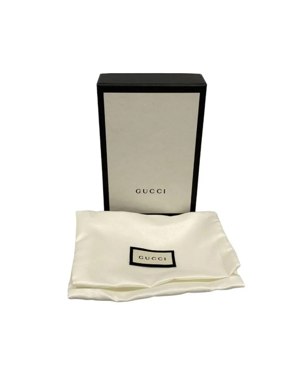 ★SOLD★ Gucci Bifold Wallet Ophidia Beige Ebony Dark Brown Leather - Picture 11 of 12